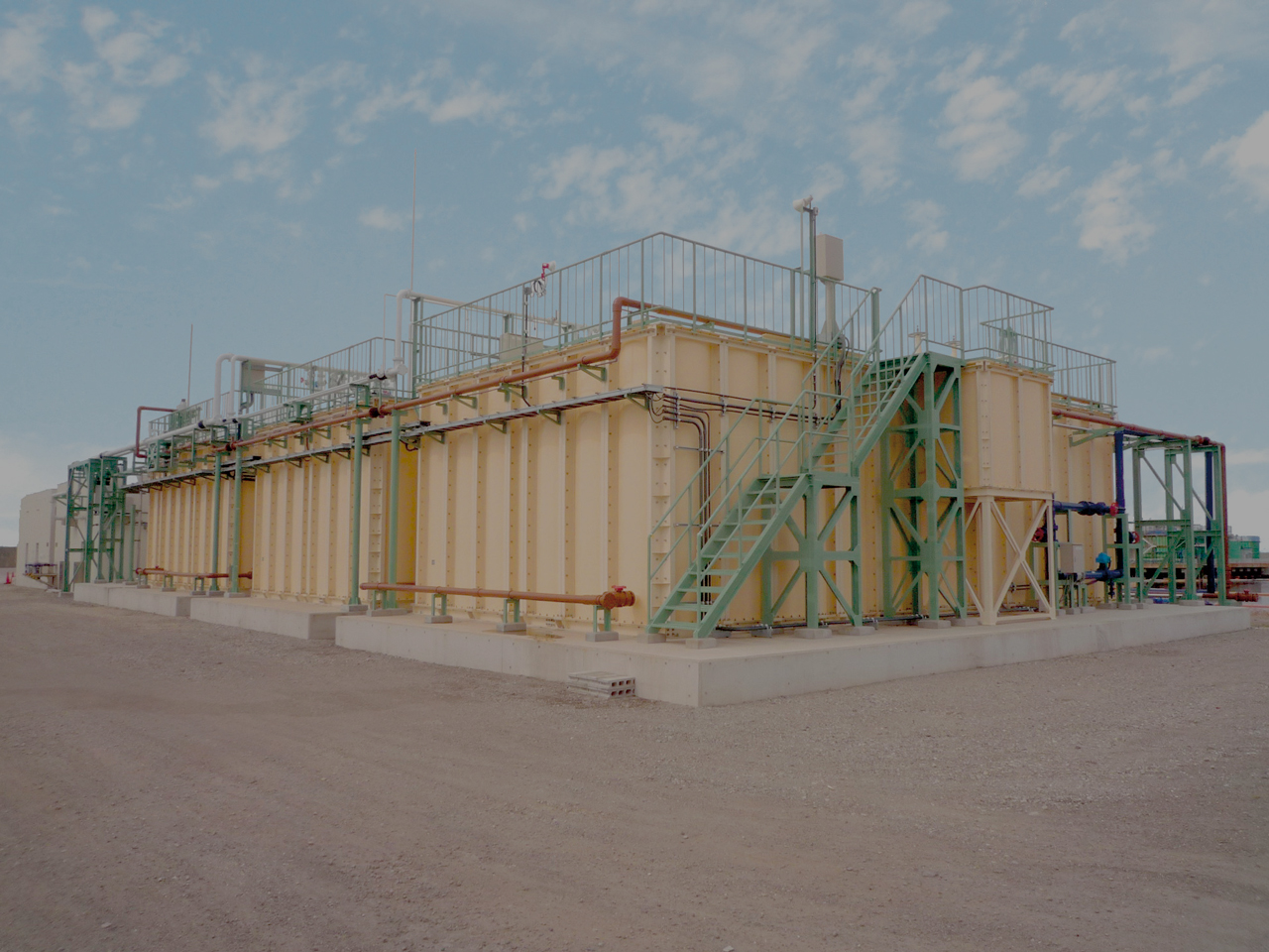 Leachate Treatment Facility at Final Disposal Site