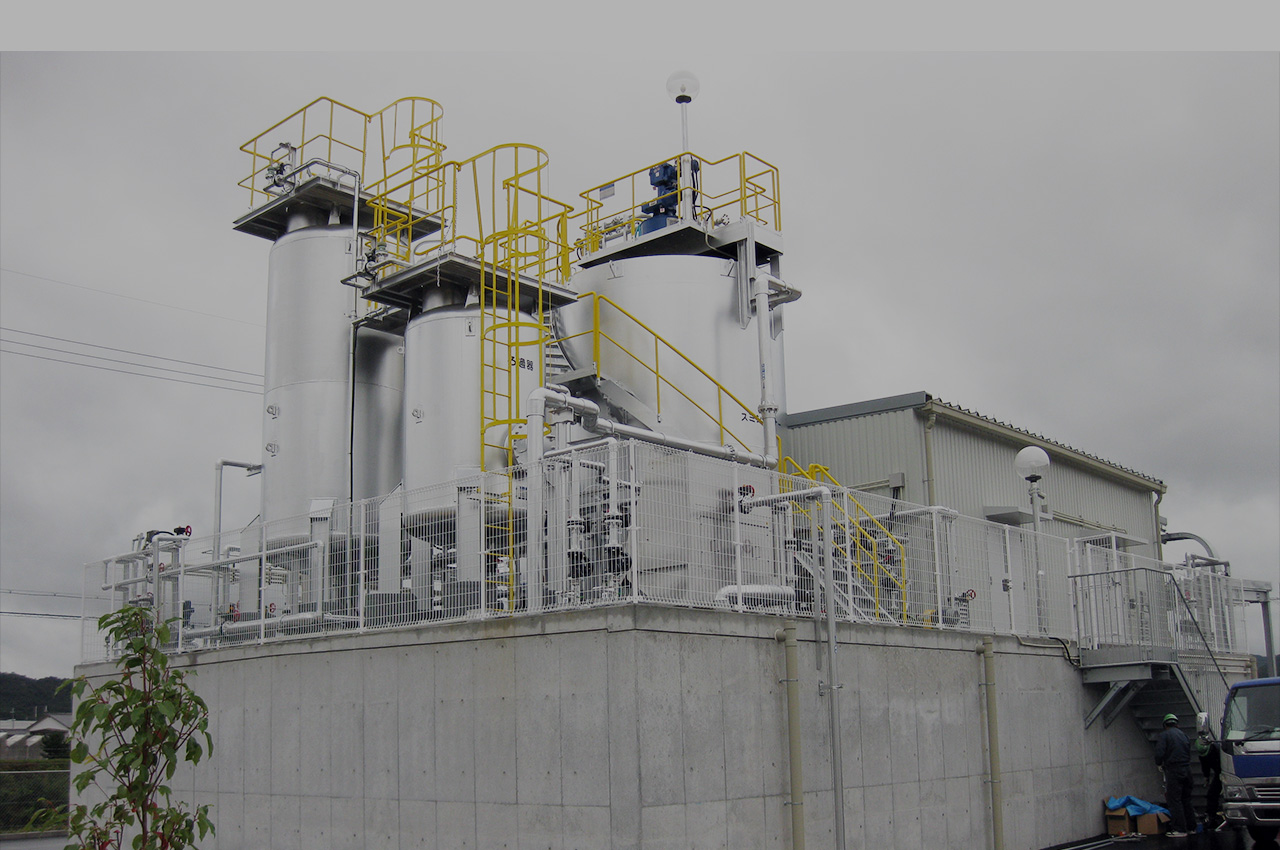 Solid-liquid separation system for production facility